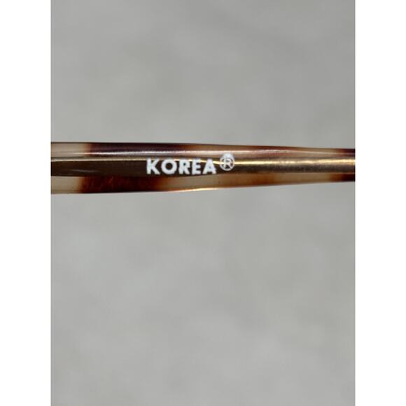 Vintage Aviator Large Oversized Tortoise Shell Frame Sunglasses‎ Made In Korea main image 4